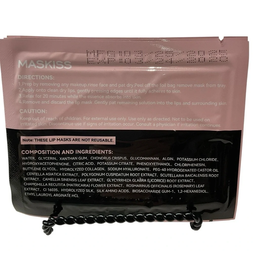 Pink Collagen Lip Mask Set of Four